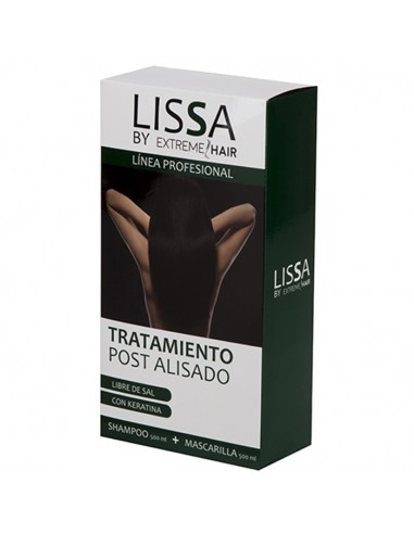 TRATAMIENTO post alisado lissa con keratina 500 ml LISSA