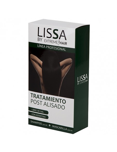 TRATAMIENTO post alisado lissa con keratina 500 ml LISSAAlisados y Permanentes