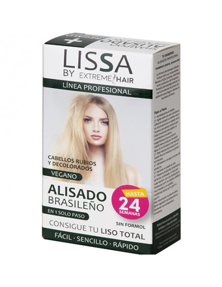 ALISADO brasileño nanoplastia rubios 100 ml LISSAAlisados y Permanentes