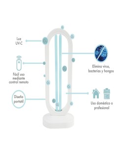 Lámpara Germiled 38 W Ag
