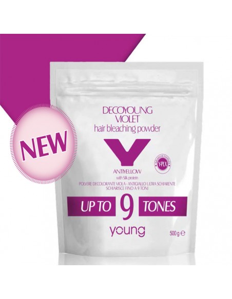 Decoloración 9 tonos 500 gr Young