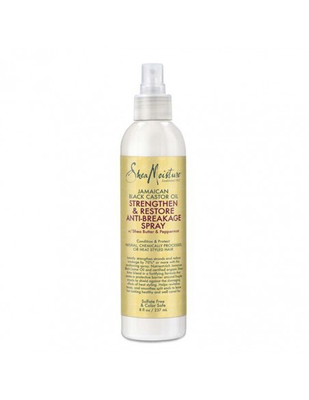 SPRAY anti breakage Jamaican black & castor oil 237 ml SHEA MOISTUREMétodo Curly
