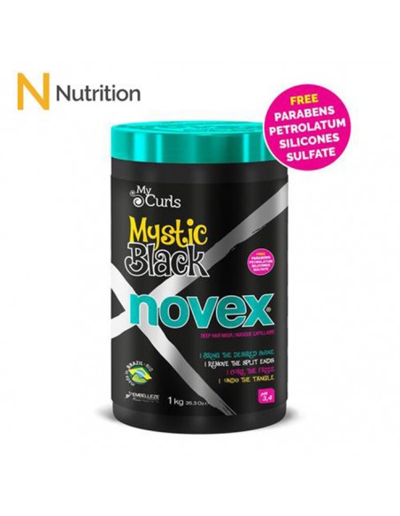 Mascarilla Mystic Black Poderoso 1000 ml Novex