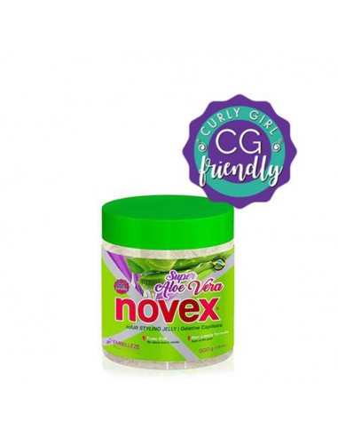 Gelatina Fijadora Aloe Vera Super Hold 500 g Novex