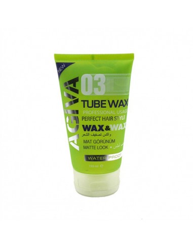 Cera Tube Wac Hair Wax Matte Look  Nº 03 150 ml Agiva