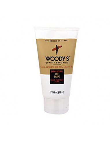 Limpiador Exfoliante Pre-Afeitado 148 ml Woodys