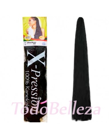 Extensiones de Fibra Kanekalon 1B X-Pression