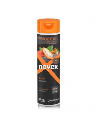 Champú Superhairfood Cacao y Almendras 300 ml Novex