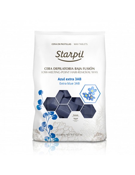Cera Depilatoria Baja Temperatura Azul Extra 3 Ab Starpil
