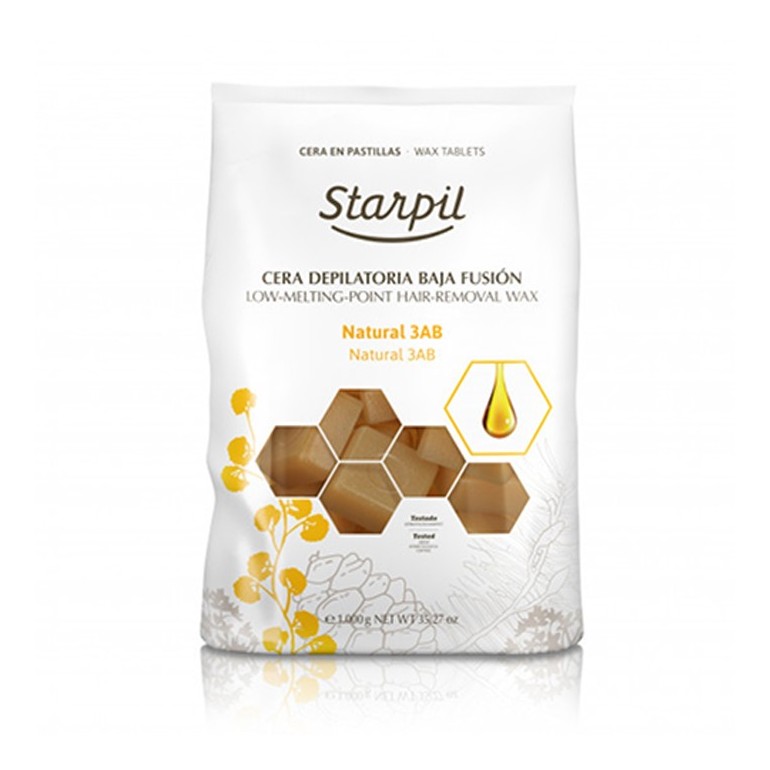 Cera Depilatoria Baja Temperatura Natural 3 Ab...