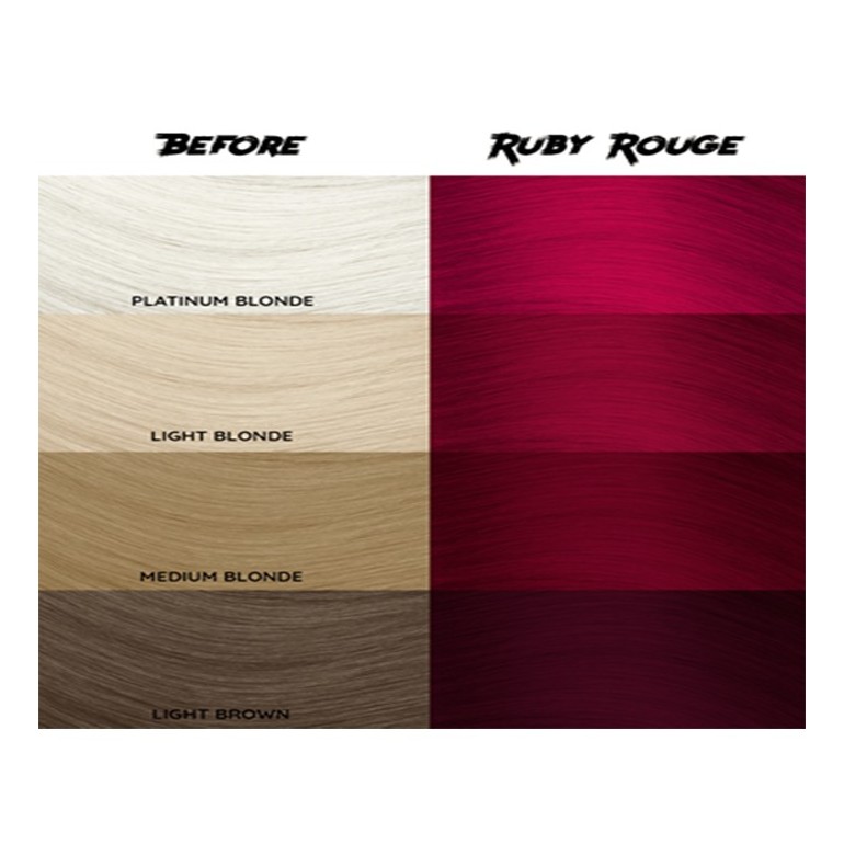 Tinte Semipermanente Rojo Ruby Rouge... Tinte Semipermanente Rojo Ruby Rouge...