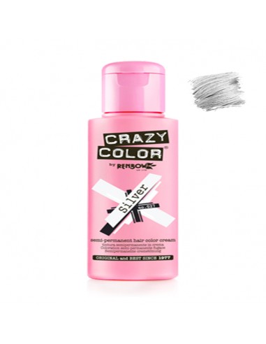 Tinte Semipermanente Silver Nº 27 100 ml Crazy Color