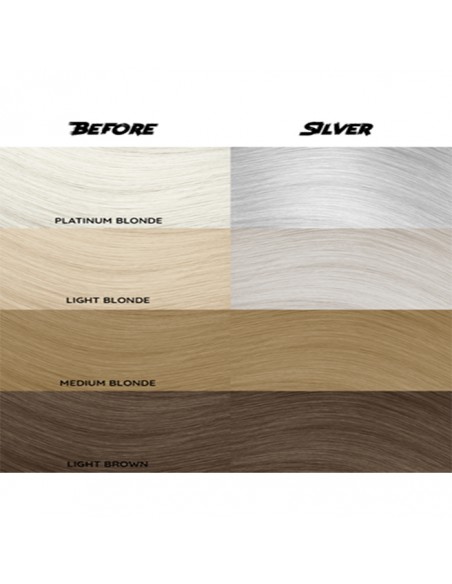 Tinte Semipermanente Silver Nº 27 100 ml Crazy Color