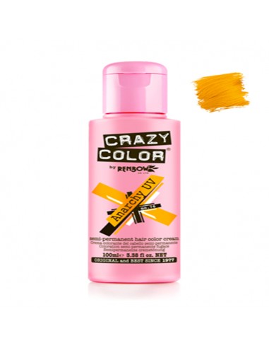 Tinte Semipermanente Naranja Anarchy Nº 76 100 ml Crazy Color