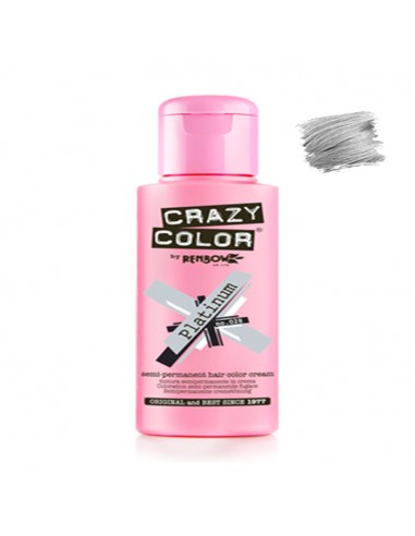 Tinte Semipermanente Platino Nº 28 100 ml Crazy Color