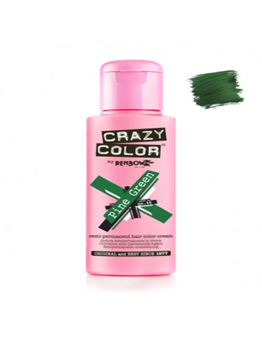 Tinte Semipermanente Verde Pine Green Nº 46 100 ml Crazy Color