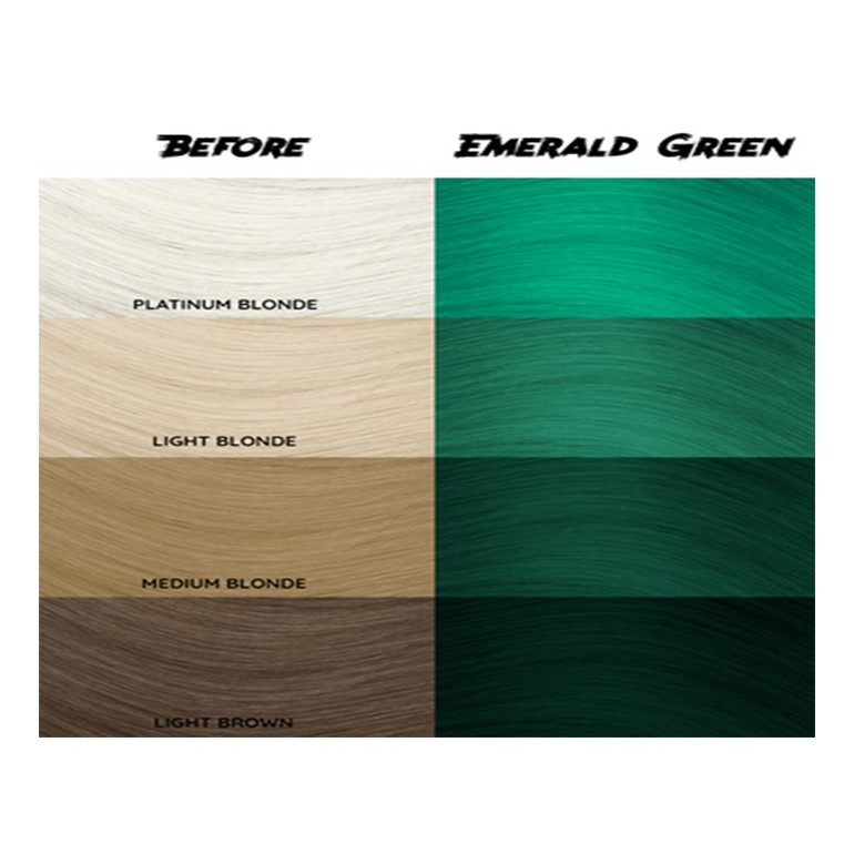 Tinte Semipermanente Verde Esmerald... Tinte Semipermanente Verde Esmerald...
