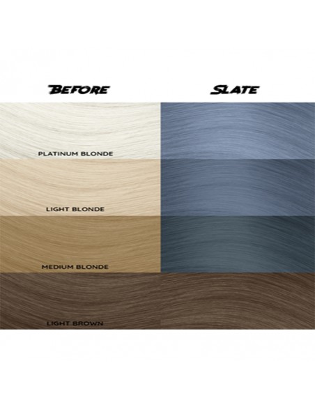 Tinte Semipermanente Azul Metalizado Slate Nº 74 100 ml Crazy Color