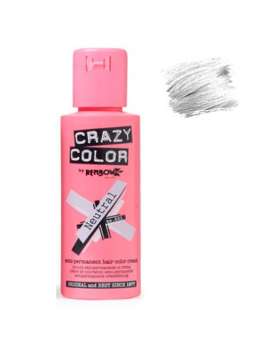 Tinte Semipermanente Neutral Nº 31 100 ml Crazy Color
