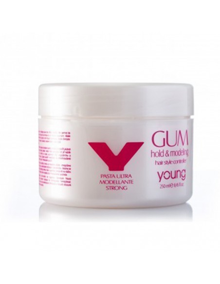 Pasta Fibrosa Ultra Fuerte Gum Hold & modeling 250 ml. Young