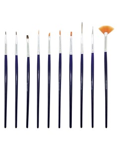 Kit Pincel Decoración Uñas...