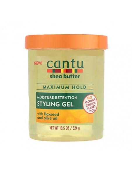 Gel Fijador Styling Moisture Retention 524 gr CantuGominas y ceras