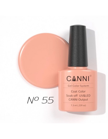 Esmalte Uñas Permanente Canni Números 55 al 66