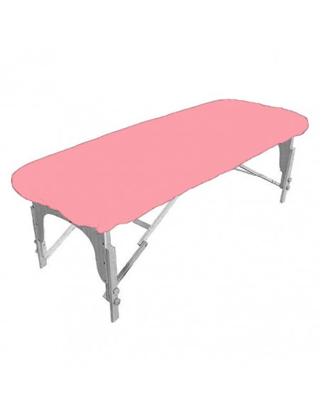 Funda de Camilla Rosa Ajustable Paquete 5 Unidades Ladycel