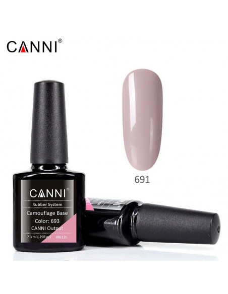 Gel De Uñas Capa Base Goma Camuflage 7.3 ml  Canni