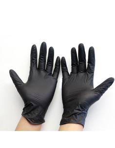 Guantes Nitrilo Negro 100 und. 2