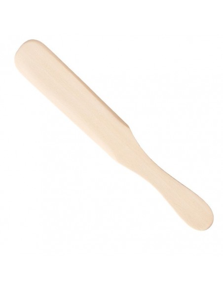 Espátula Madera Con Mango para Cera 250 mm Eurostil