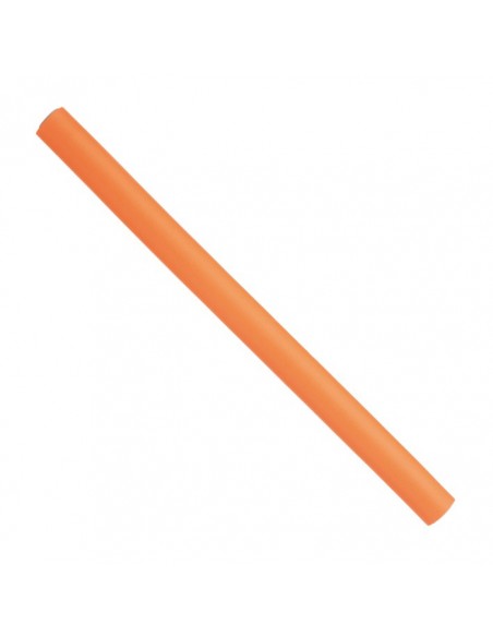 Papillots Largos Color Naranja 12 Unidades Eurostil.