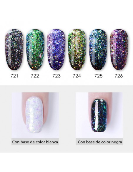 Esmalte Peacock Gel 7.3 ml CanniEsmaltes Permanentes Uñas