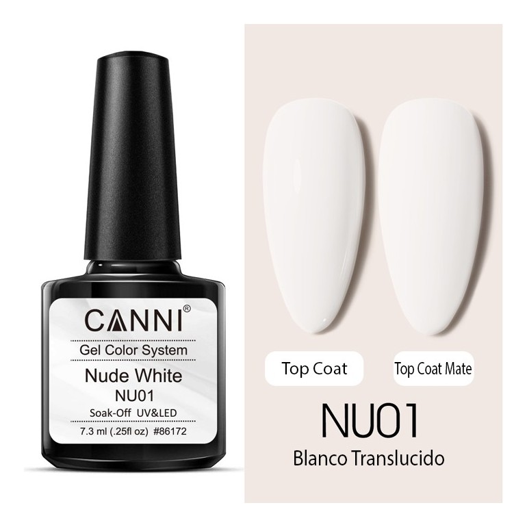 Esmalte Permanente Nude White 7.3 ml... Esmalte Permanente Nude White 7.3 ml...