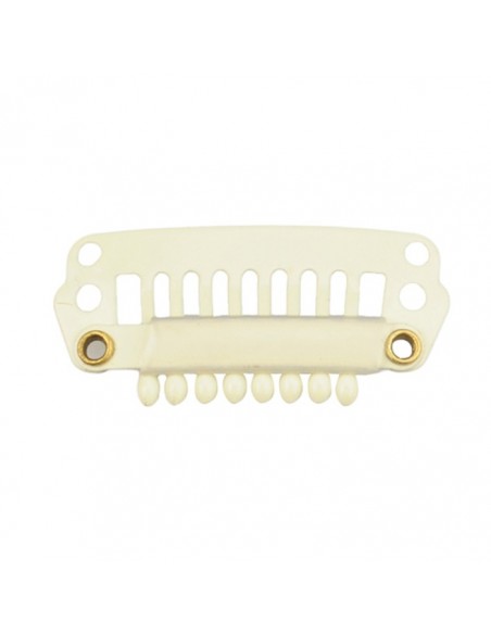 Clips para Extensiones Rubio 2,8 Cm 1 Unidad Eurostil