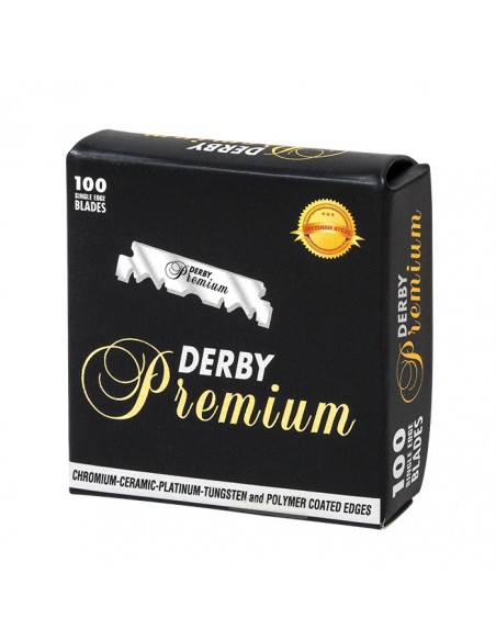 Cuchillas Afeitar Partidas Derby Premium 100 Uni. EurostilTijeras y Navajas