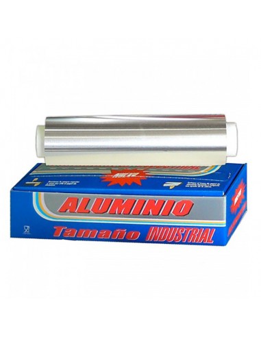 Rollo Papel de aluminio, 14 micras. Para cocina e industrial