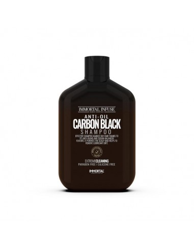 Champú Anti Residuos Carbon Black 500 ml Immortal Infuse