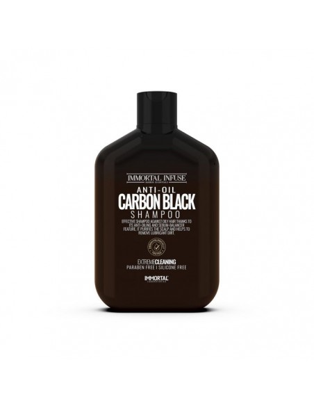 Champú Anti Residuos Carbon Black 500 ml Immortal Infuse