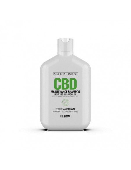 Champú Forticante e Hidratante con CBD y Argan 500 ml Immortal Infuse