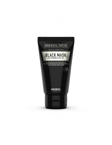 Mascarillla Negra Facial Limpeza Profunda Black Mask 150 ml Immortal