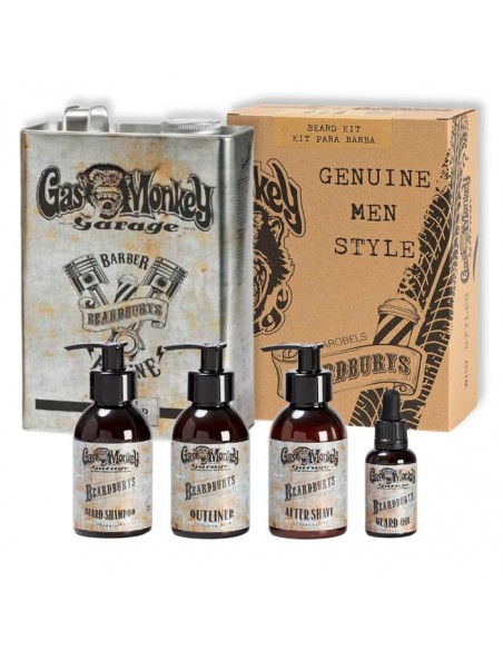 Kit Edición Limitada Gas Monkey Barba BeardburysCuidado de la barba