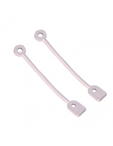 Goma de Bigudíes Redondeada larga 8 cm Bolsa 50 Uni. Eurostil