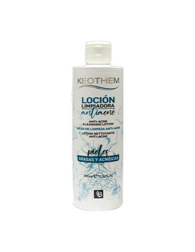 Loción Limpiadora Anti Acné 300 ml Keothem