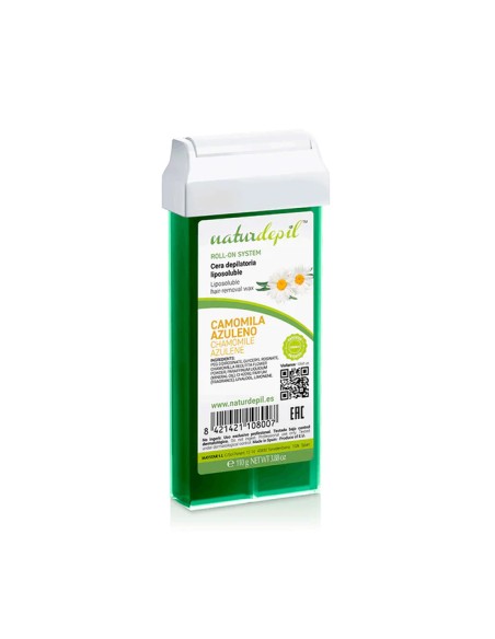 Cera Roll on Camomila Azuleno Naturdepil 110 gr StarpilDepilación