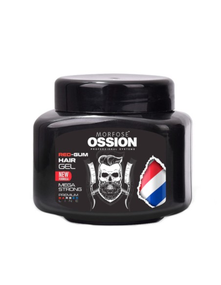 Gomina Red Hair Gel Mega Strong  750 ml OssionGominas y ceras