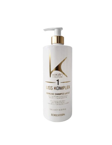 Tratamiento Alisado Paso 1 Champú Alcalino Keratin Structure