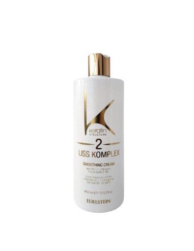 Tratamiento Alisado Paso 2 Crema Alisadora Sin Formol 400 ml Keratin Structure