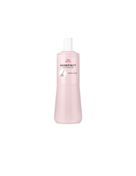 Activador en Crema Shinefinity activator Pincel y Bowl 1 Litro Wella