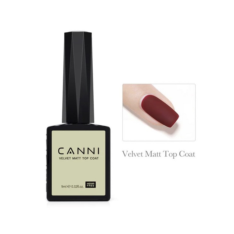 Matte Top Coat Hema Tpo Free 9ml Canni